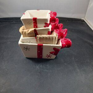 Measurement Ceramic Cups sets of 4 Home Essensials